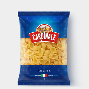 «Cardinale», макаронные изделия «Ракушка», 400 г