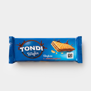 «Tondi», вафли с шоколадом, 167 г «Tondi», вафли с шоколадом, 167 г
