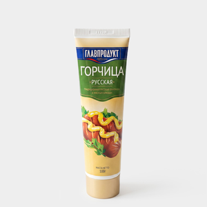 «Главпродукт», горчица «Русская», 100 г