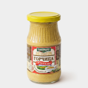 «Главпродукт», горчица «Русская», 170 г