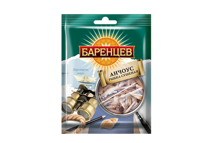 «Баренцев», анчоус сушёно-вяленый, 20 г