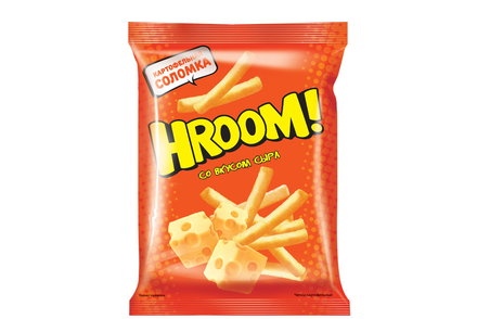 «Hroom», чипсы со вкусом сыра, 50 г