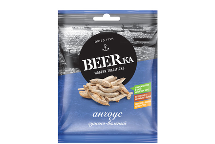 «Beerka», анчоус сушёно-вяленый, 25 г