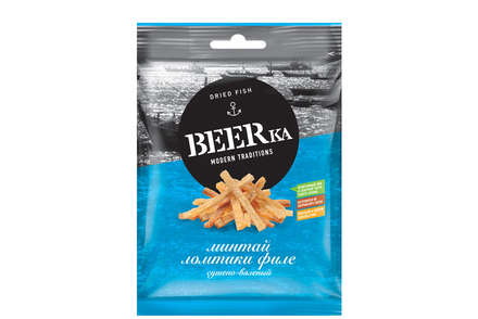 «Beerka», минтай сушёно-вяленый, 25 г