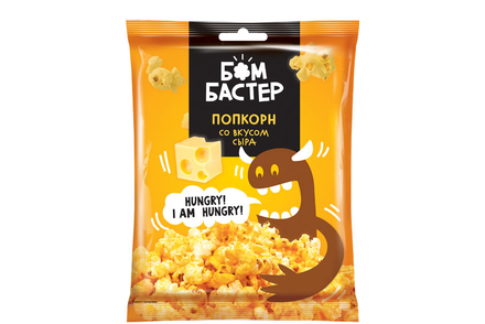 «Бомбастер», попкорн со вкусом сыра, 35 г