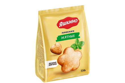 «Яшкино», пряники «Мятные», 350 г