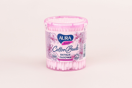Ватные палочки «Aura» Beauty 200 шт