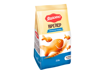 «Яшкино», крекер «Золотая рыбка», 350 г