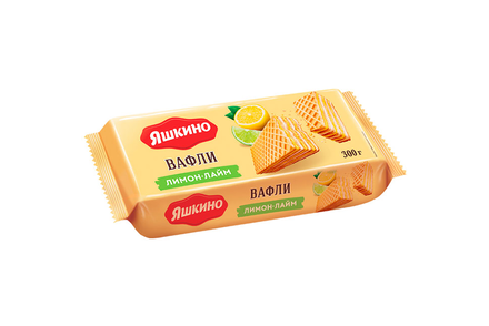 «Яшкино», вафли «Лимон-Лайм», 300 г