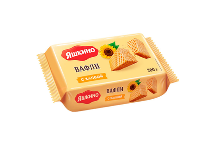 «Яшкино», вафли «С халвой», 200 г