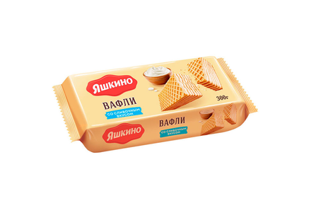 «Яшкино», вафли «Сливочные», 300 г
