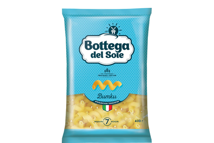 «Bottega del Sole», макаронные изделия «Витки», 400 г