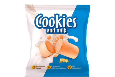 Конфеты Cookies and milk (упаковка 0,5 кг) Конфеты Cookies and milk (упаковка 0,5 кг)