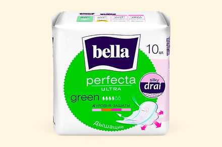 Прокладки «Bella» Perfecta Green, 10 шт. Прокладки «Bella» Perfecta Green, 10 шт.