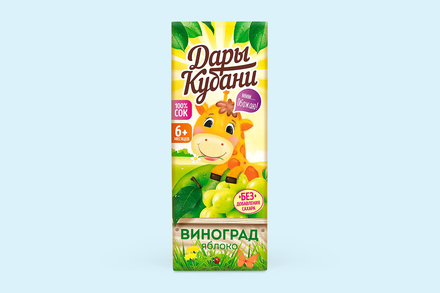 «Дары Кубани», сок, 200 мл