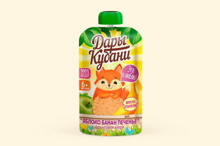 «Дары Кубани», пюре фруктовое, 90 г