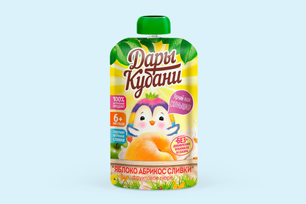 «Дары Кубани», пюре фруктовое, 90 г