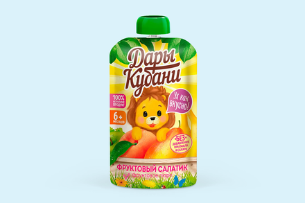 «Дары Кубани», пюре фруктовое, 90 г