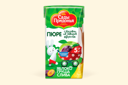 «Сады Придонья», пюре, 125 г