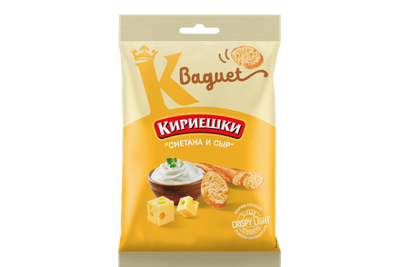 «Кириешки Baguet», сухарики со вкусом сметаны и сыра, 50 г