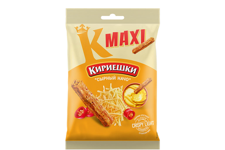 «Кириешки Maxi», сухарики со вкусом соуса начо, 60 г