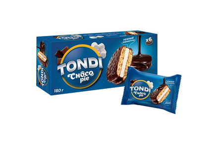 «Tondi», choco Pie, 180 г