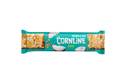 «Cornline», зерновой батончик с кокосом, 30 г