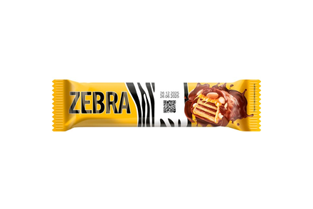 Вафли «Zебра», глазированные, 40 г