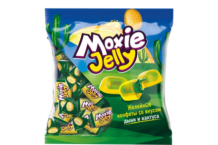 Конфеты Moxie Jelly дыня-кактус (упаковка 0,5 кг)