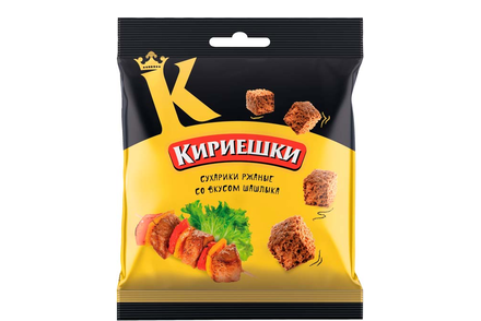 «Кириешки», сухарики со вкусом шашлыка, 40 г «Кириешки», сухарики со вкусом шашлыка, 40 г
