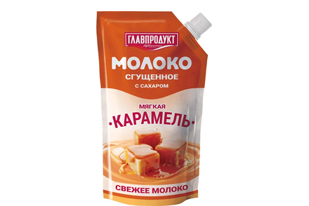«Главпродукт», молоко сгущенное «Мягкая карамель», 270 г