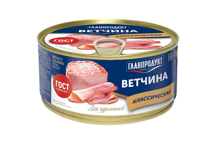 «Главпродукт», ветчина «Классическая», 325 г