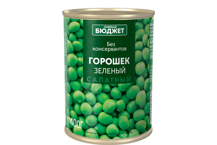 «Главпродукт», зеленый горошек, 400 г