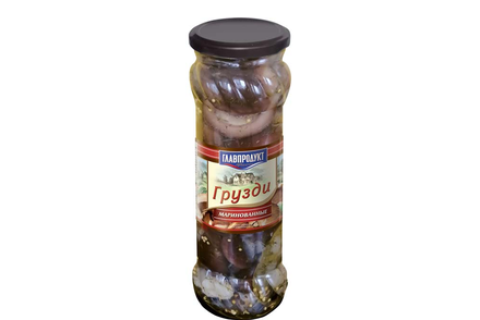 «Главпродукт», грузди маринованные, 330 г