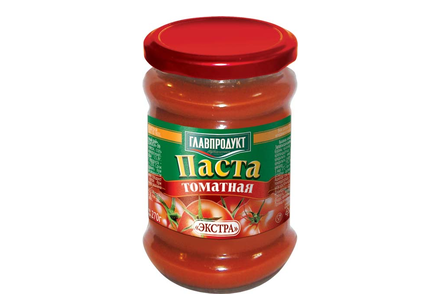 Паста томатная «Томатный рай» «Главпродукт», 270 г