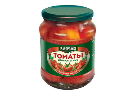 «Главпродукт», томаты маринованные деликатесные, 700 г «Главпродукт», томаты маринованные деликатесные, 700 г
