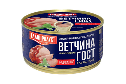 «Главпродукт», ветчина классическая традиционная, 325 г