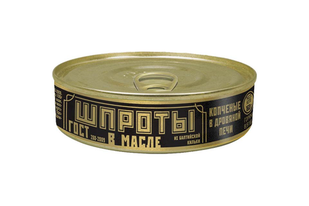 Шпроты в масле из балтийской кильки, 1 сорт, 160 г Шпроты в масле из балтийской кильки, 1 сорт, 160 г