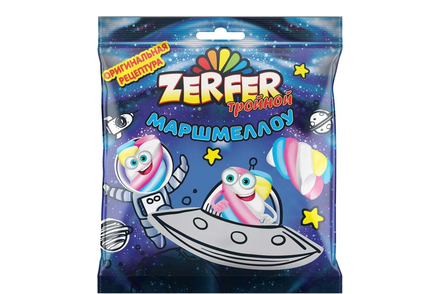 «Zerfer», маршмеллоу trio, 90 г «Zerfer», маршмеллоу trio, 90 г