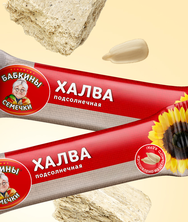 «Бабкины семечки», халва подсолнечная, 36 г