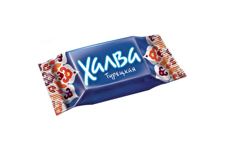 Халва турецкая глазированная (коробка 2,5 кг)