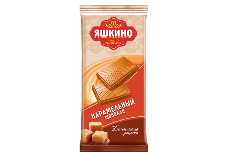 «Яшкино», шоколад карамельный, 90 г