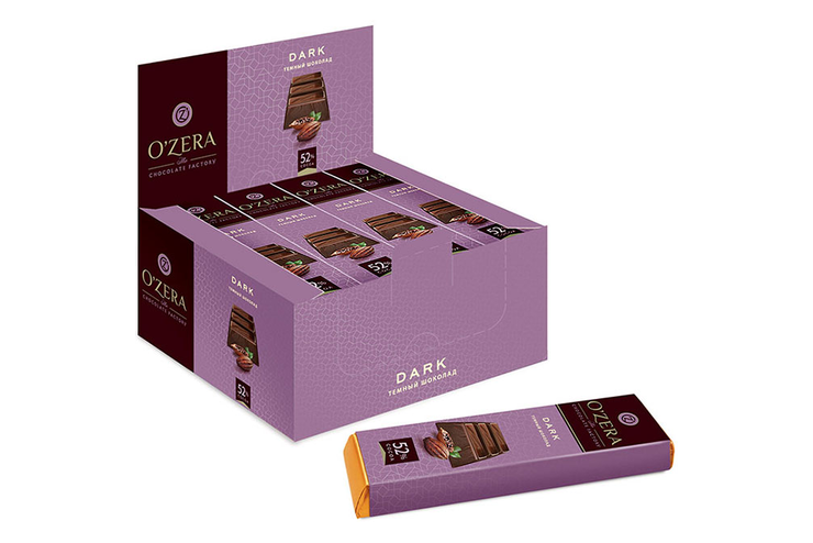 «O'Zera», шоколадный батончик Dark, 42 г