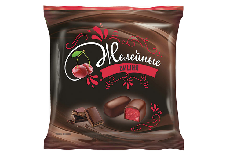 Конфета «Вишня», желейная, 180 г