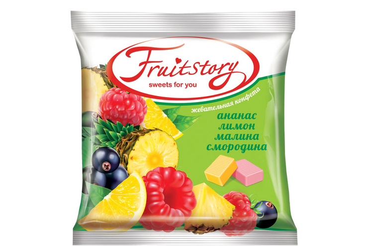 Конфеты «Fruit Story», 180 г