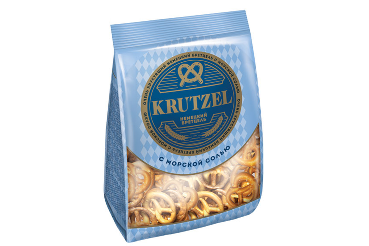 «Krutzel», крендельки «Бретцель» с солью, 250 г