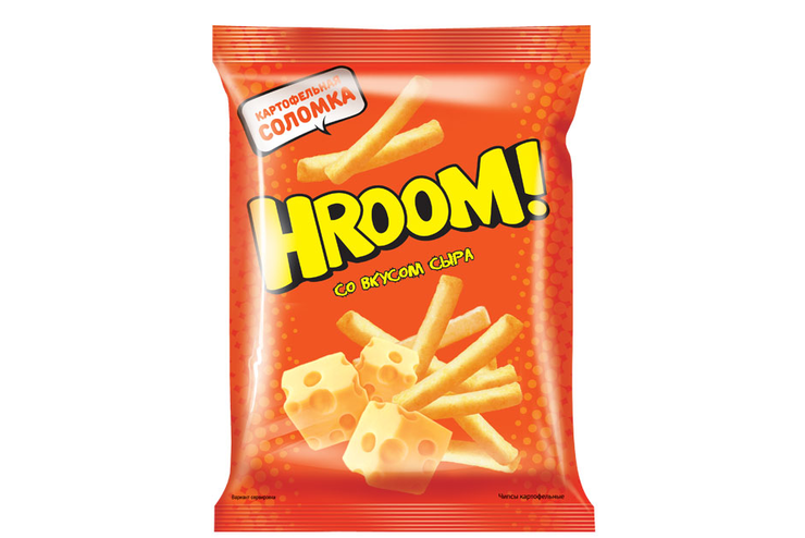 «Hroom», чипсы со вкусом сыра, 50 г «Hroom», чипсы со вкусом сыра, 50 г