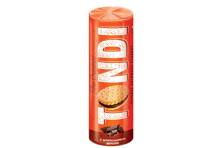 «Tondi», печенье–сэндвич с шоколадным вкусом, 182 г