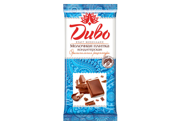 «Диво», плитка кондитерская молочная, 90 г