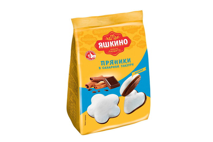 «Яшкино», пряники в сахарной глазури, 200 г